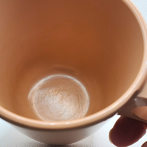 Vintage Set of 4 Melamine Vanguard by Maplex Mugs Salmon Pink - Picture 13 of 14